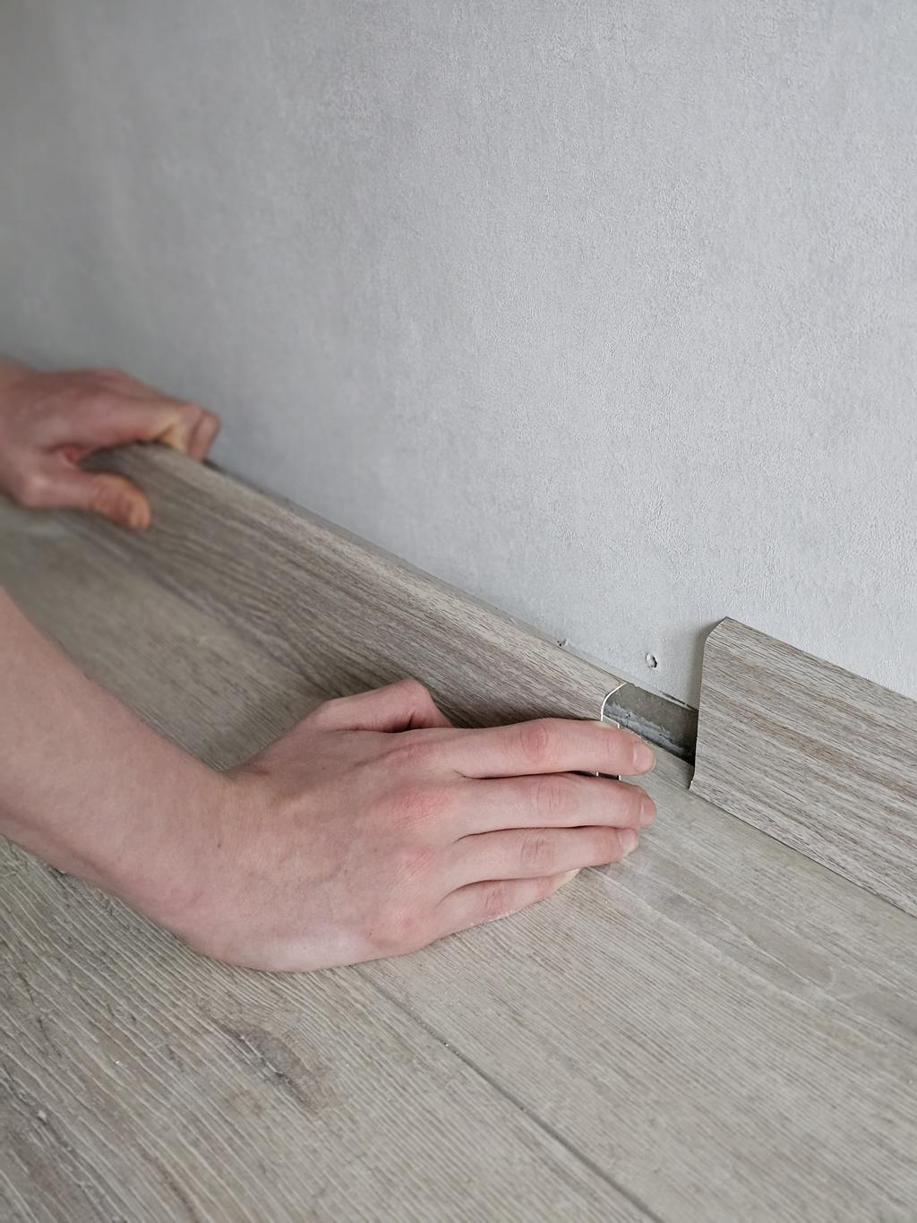 Sockelleisten Montage