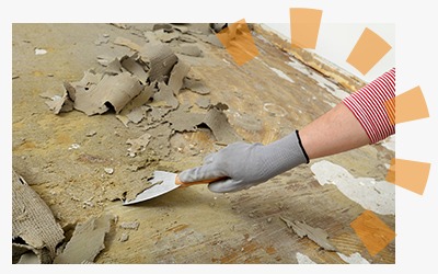 Entfernung alter Böden